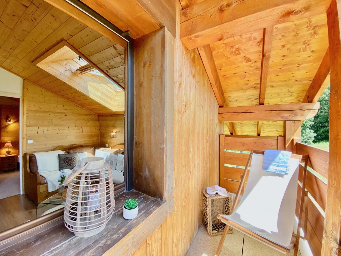 Ferienwohnung Appt 3Ch, Au Pied Des Pistes A La Deco Soignee Flumet Exterior foto