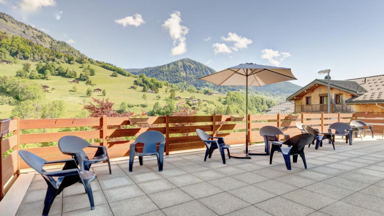 Ferienwohnung Appt 3Ch, Au Pied Des Pistes A La Deco Soignee Flumet Exterior foto