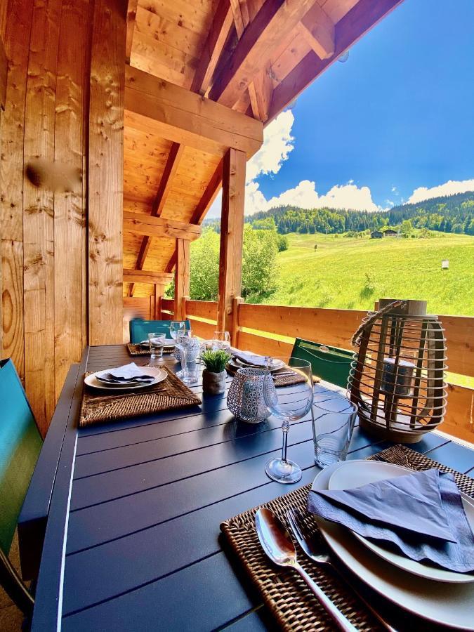 Ferienwohnung Appt 3Ch, Au Pied Des Pistes A La Deco Soignee Flumet Exterior foto